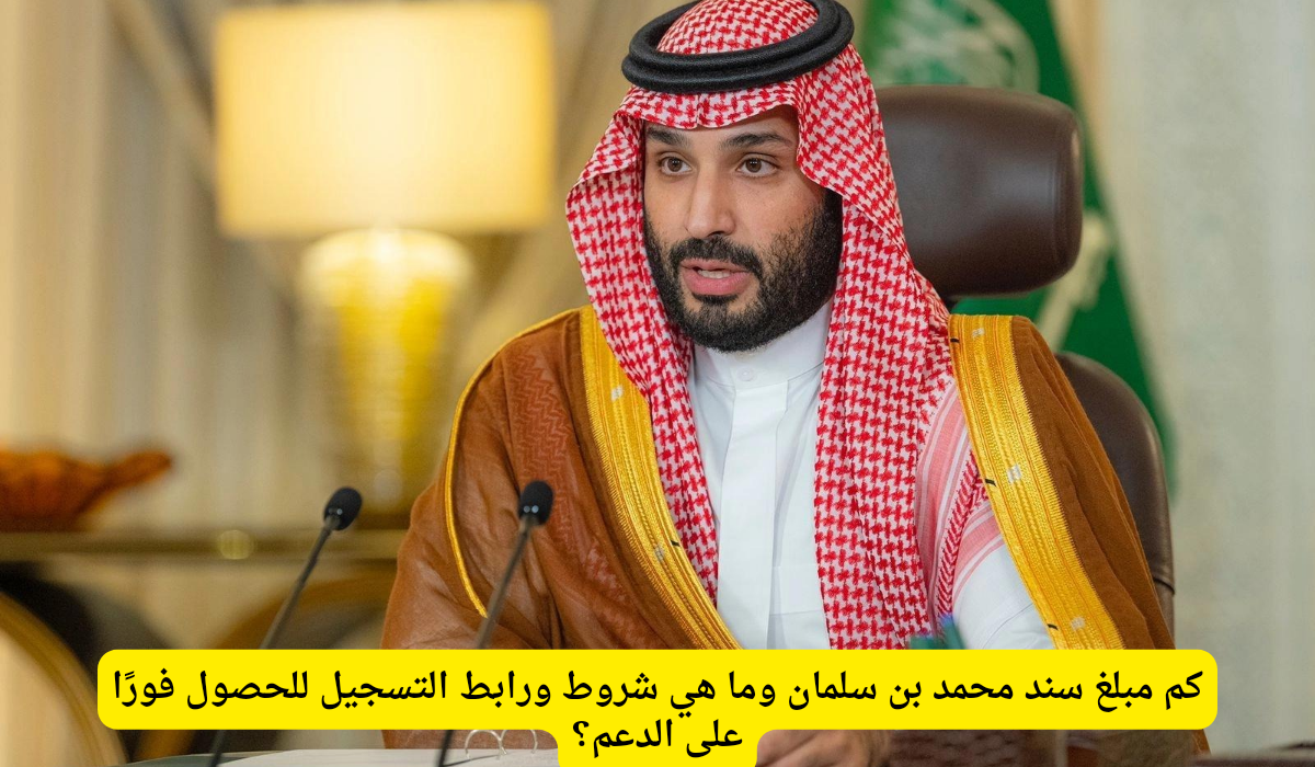 كم مبلغ سند محمد بن سلمان